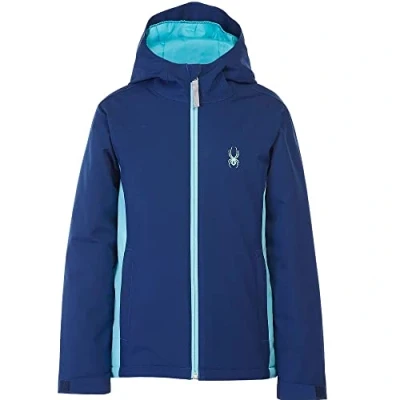Image of Spyder Girl&#039;s Adore Ski Jacket, Navy, S