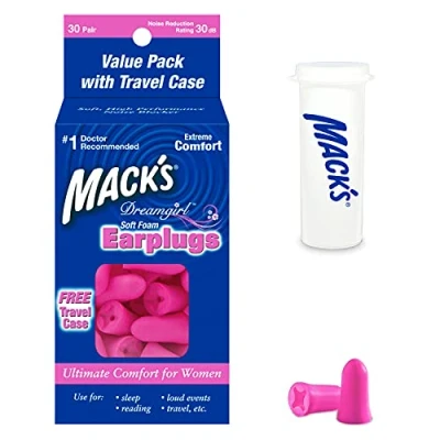 Image of Mack&#039;s Dream Girl Ear Plugs (30 Pair) Pink