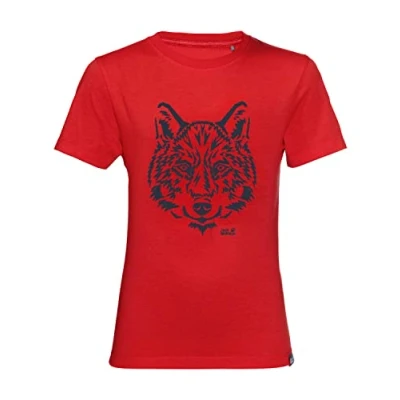 Image of Jack Wolfskin Brand T Shirt Kids Peak Red, 92
