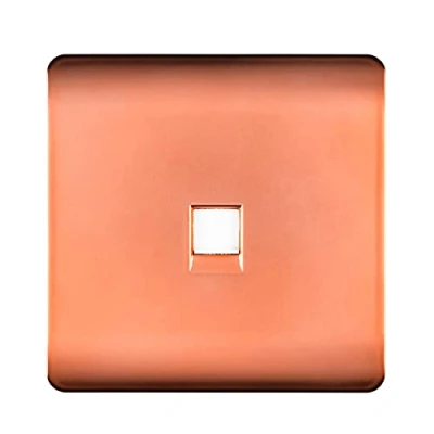 Image of Trendi Copper Range of Switches &amp; Sockets (RJ56 Cat 5e&amp;Cat 6 Ethernet)