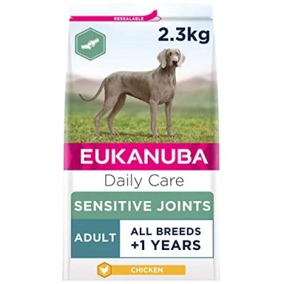Image of Eukanuba Sensitive Joints Mobility Support Complete Dry Dog Food for Adult Dogs with Chicken 2.3 kg