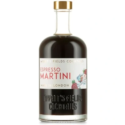 Image of Myatt&#039;s Fields Espresso Martini Ready to Drink Cocktail 500ml 20% ABV Vodka, Monmouth Coffee Beans &amp; Liqueur