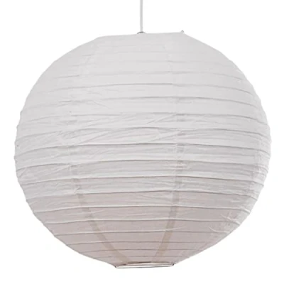 Image of White Paper Lanterns (White, 12inch 30cm)