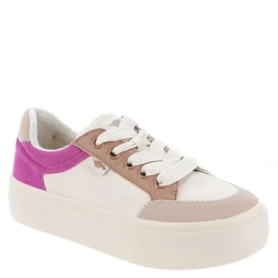 Image of Rocket Dog Women&#039;s Flame Sneaker, Cream Combo, 6 UK