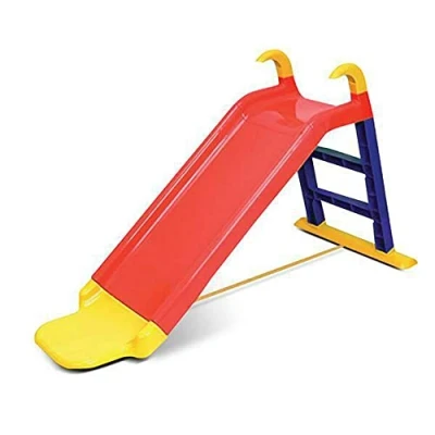 Image of KG KITGARDEN 22 984 Slide Playground, 141 x 60 78 cm, Yellow/red