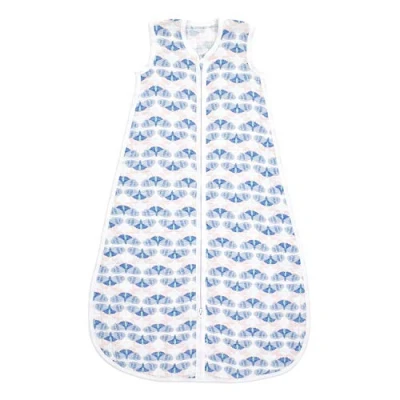 Image of aden + anais Baby Sleeping Bag, 100% Cotton Muslin, Wearable Swaddle Blanket for Girls &amp; Boys, Newborn Sleep Sack, Breathable Lightweight, TOG Rating 1.0, 18 36 Months, Deco ASEC10012