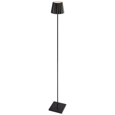 Image of K2 Floor Lamp, 2.2W LED, 3000K, 188lm, IP54, USB Charging Cable Included, Black