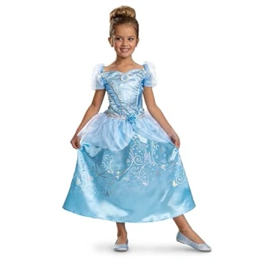 Image of DISGUISE 156009K EU 100Th Anniversary Cinderella Classic (Eu) Fancy Dress, M (7 8)