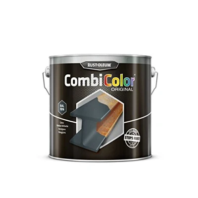 Image of RUST OLEUM 7389.2.5 COMBICOLOR metal protection, direct to rust, Anthracite grey