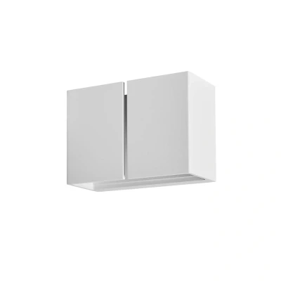 Image of LOOM DESIGN Ask LED outdoor wall light up/down white