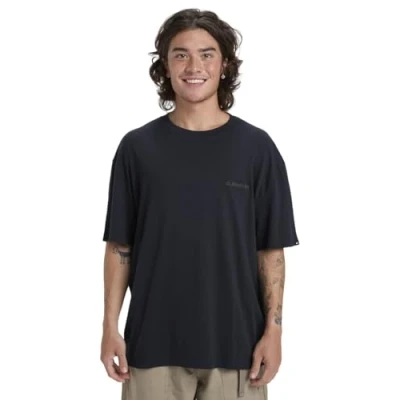 Image of Quiksilver SALT Water Basic Tshirt, Men&#039;s, Size: XL, Black