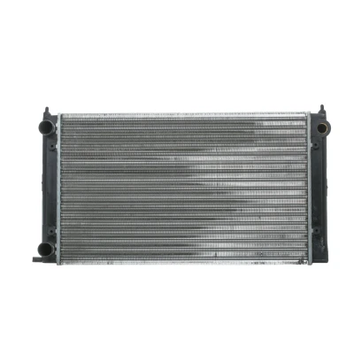 Image of 1L0121253B, 1L0121253P, 1L0121253R, 321121253K, W01L01253B Engine radiator VALEO 883727 Aluminium 525mm 322mm 34mm Mechanically jointed cooling fins