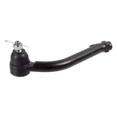 Image of 568202W050, 568202W050S1 Track rod end BLUE PRINT ADBP870005 Front Axle Right with crown nut HYUNDAI: Santa FE 3, Grand Fé, KIA: SORENTO 2