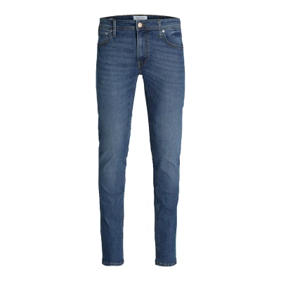 Image of Jack &amp; Jones Jjiliam Jjoriginal Jeans Skinny Fit, Men&#039;s, Size: 30x32, Blue denim