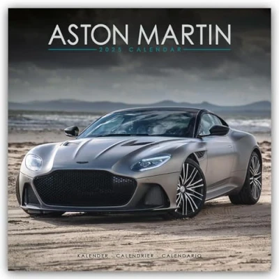 Image of Aston Martin 2025 A3 Size Wirobound Calendar