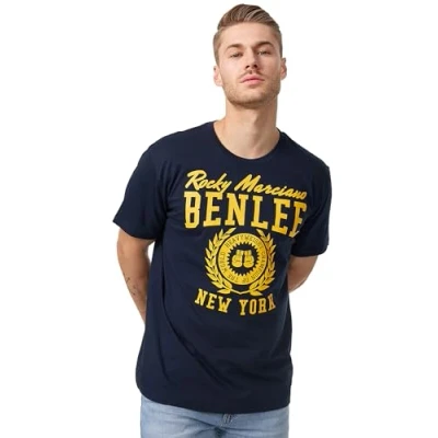 Image of Benlee Rocky Marciano Men&#039;s Duxbury Regular Fit T Shirt Dark Navy, Medium
