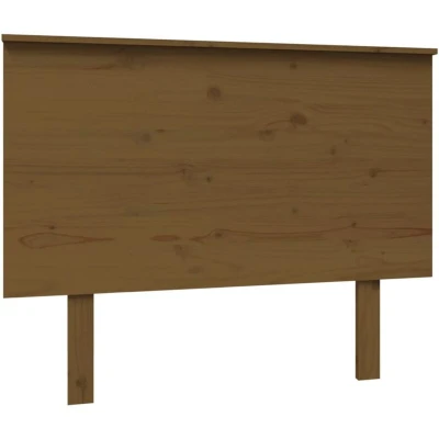 Image of vidaXL Bed Headboard Honey Brown 104x6x82.5 cm Solid Wood Pine