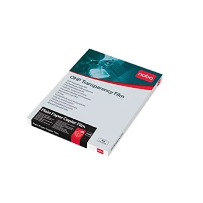 Image of Nobo Overhead Projector Film Photocopier A4 Pack of 100