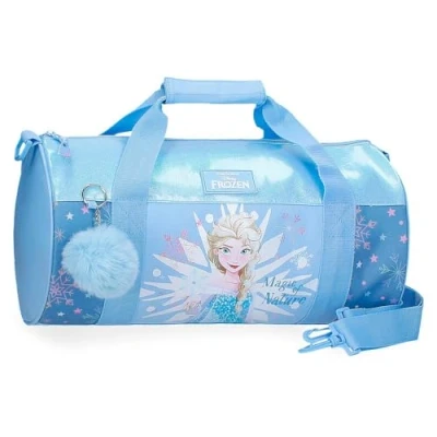 Image of Joumma Disney Frozen Magic Ice Travel Bag Blue 41x21x21 cm Polyester 18.08L, Blue,