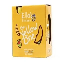Image of 6 Pack of Gluten Free Ellas Kitchen Smthie Frt Yellow One mltpc 5 x 90 g