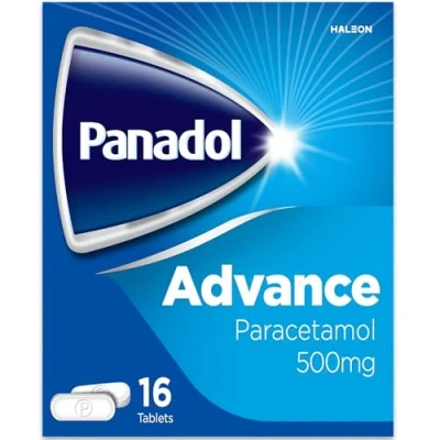 Image of Panadol Advance 16s Tablets Paracetamol 500mg Pain Relief