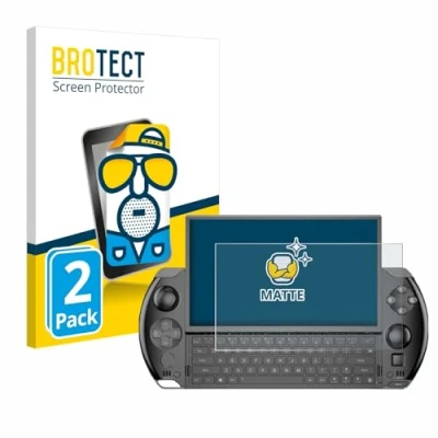 Image of brotect Screen Protector Anti Glare compatible with GPD Win 4 (2 Pack) Matte, Fingerprint Protection Film