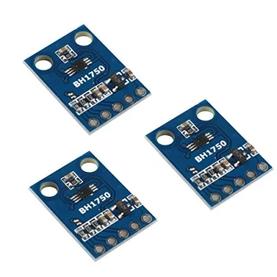 Image of HALJIA 3PCS GY 302 BH1750 Digital Light Intensity Sensor Illumination Detector Module 3V 5V Compatible with Arduino GY302 BH1750FVI
