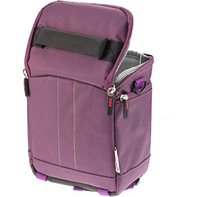 Image of Navitech Purple Portable Binocular Shoulder Bag Compatible with The Nikon Monarch 5 10 x 42 Binoculars