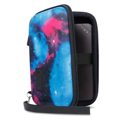 Image of USA Gear Portable WiFi Hotspot for Travel Carrying Case with Wrist Strap Compatible 4G LTE Wi Fi Mobile Hotspots from Verizon, Huawei, Velocity, Skyroam Solis, GlocalMe, Netgear Galaxy