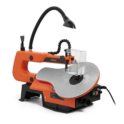 Image of VonHaus Scroll Saw 405mm with Variable Speed and LED Light Suitable for Pinned Pinless Blades Adjustable Worktable