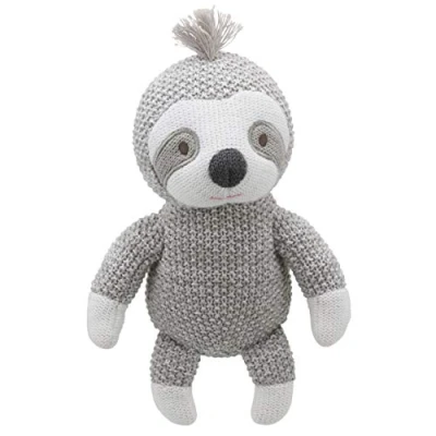 Image of Wilberry Knitted Sloth Soft Toy WB004325