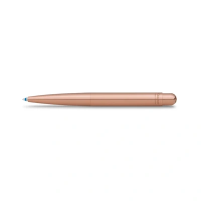 Image of Kaweco LILIPUT Ball Pen Copper I Retractable Ballpoint with Standard D1 Refills in a Tin Box Metal 9.8 cm