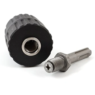 Image of DIYI Professional 13MM Keyless Impact Drill Chuck Hand Tool with Lock and SDS Adaptor