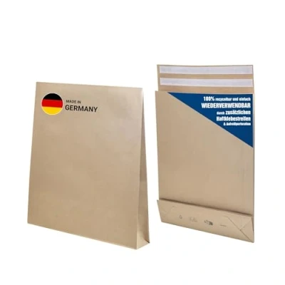 Image of E Green Kraft Mailer 229x162x40mm 120GSM Peel &amp; Seal