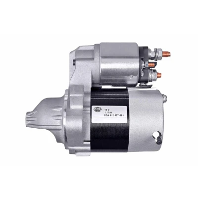 Image of 5802AL, 5802AN, 5802EY, 5802EZ Starter motor HELLA 8EA 012 527 581 12V 1,1kW 8 74mm TOYOTA: Aygo, CITROËN: C1 I, PEUGEOT: 107 Hatchback