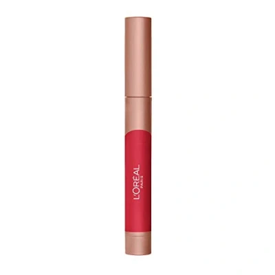 Image of L&#039;OREAL Infallible Matte Lip Crayon Lasting Wear Smudge Resistant Little Chili 505 0.04 oz (1.3 g)