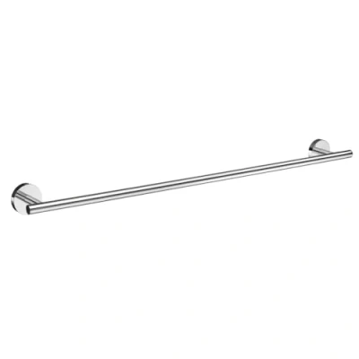 Image of Smedbo &quot;Home&quot; Single Towel Rail, Polished Chrome, 64.8 cm