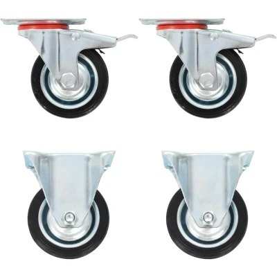 Image of vidaXL Casters 4 pcs 75 mm