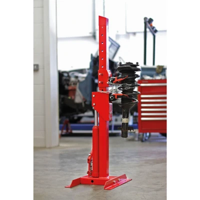 Image of Sealey Coil Spring Compressing Station with Gauge Hydraulic 2000kg Capacity
