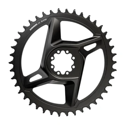 Image of SRAM CRING ROAD 38T DM X SYNC BLACK
