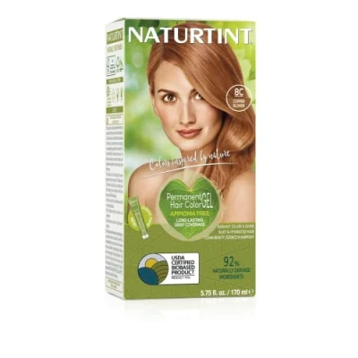 Image of Naturtint Permanent Hair Colour, 8C Copper Blond, Blond