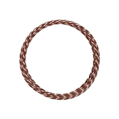 Image of Vaessen Creative 2 mm x 5 m Aluminium Wire Diamond Cut, Chocolate Mat