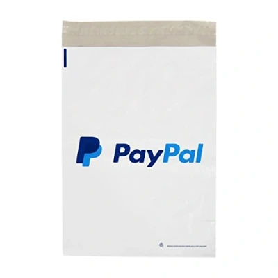 Image of 50 x Strong White PayPal Mailing Postal Poly Postage Bags 10x14 (250x350mm)