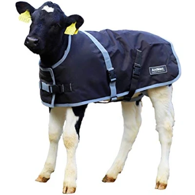 Image of AniMac Super Calf Jacket Premium Synthetic Waterproof Coat both Breathable and Anti Bacterial Suitable for Goats, Alpaca, Sheep, Calves (22&quot; Small)