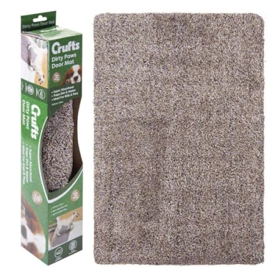 Image of VFM/Crufts Dog Door Mat Dirty Paws 45.5cm x 70cm