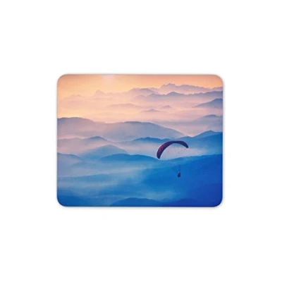 Image of Destination Vinyl Ltd Beautiful Paragliding Mouse Mat Pad Sunset Clouds Gliding Gift Computer #14167