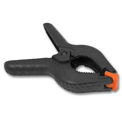 Image of Toolzone 2 Piece 6 &quot; Black Plastic Clamp