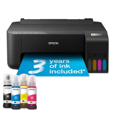 Image of Epson EcoTank ET 1810 A4 Single Function Wi Fi Ink Tank Printer, With Up To 3 Years Of Included
