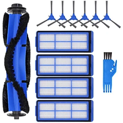 Image of ABC life Accessories Kit for Eufy RoboVac 11S Max, Replacement Parts 15C Max 30C Robotic Vacuum Cleaner 12 Pack, Includes 4 Filters, 6 Side Brushes, 1 Main Brush,1 Cleaning Brush