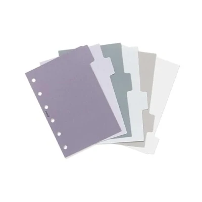 Image of FILOFAX Norfolk Collection Pocket Dividers, 4.72 inch Height